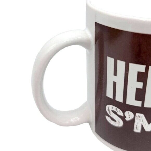 2/$15 Hershey's S'mores Mug Set Brown White Graham Cracker Chocolate Marshmallow - Picture 4 of 12